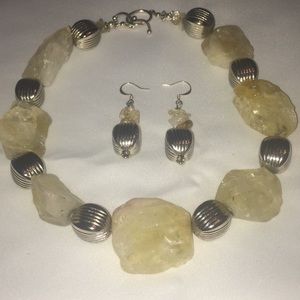 Custom-made Earrings/Necklace Combo